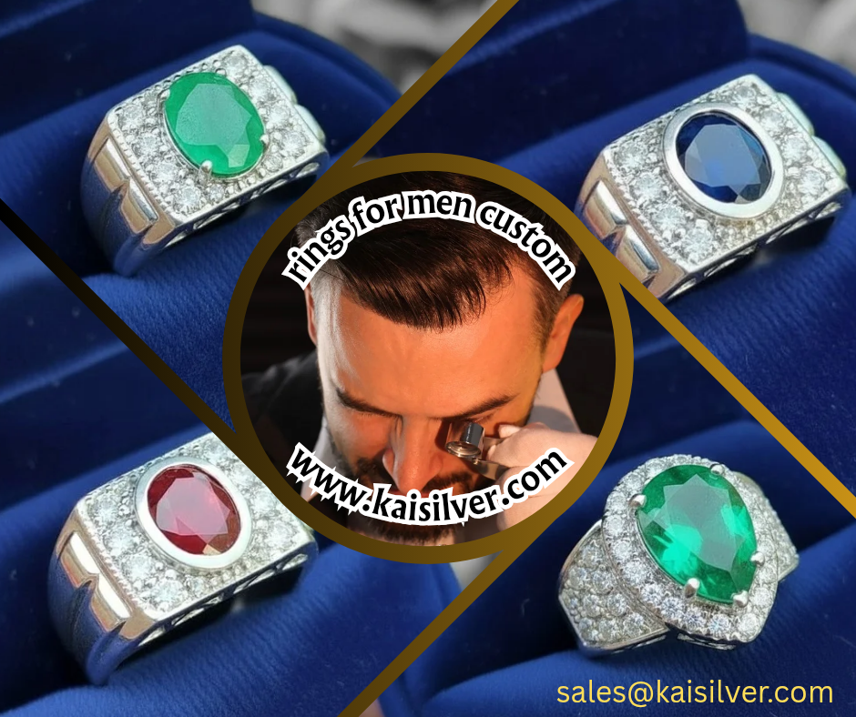 sturdy rings for men with all gemstone options